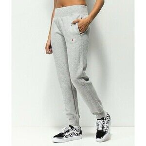 Champion Reverse Weave Gray Jogger Women's SZ Small EUC